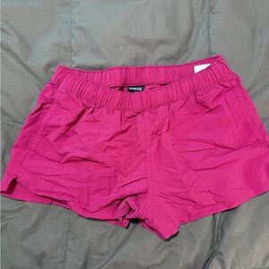 Patagonia Outdoors Women's Red Athletic Shorts